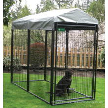 Black Metal Powder-Coated Dog Cage Great Quality Dog Crate Wholesale